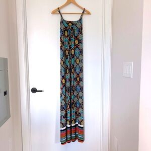 Summer floral maxi dress XS/S